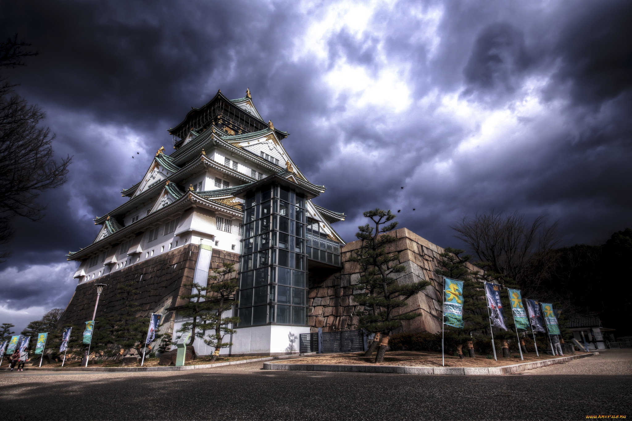 osaka castle, ,  , , , 